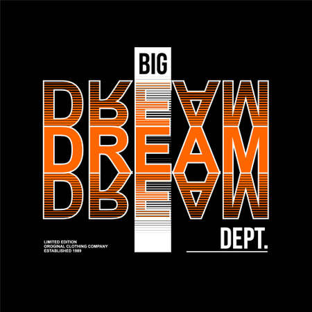 big dream limited edition clothing company vintage
123RF Filename:のイラスト素材