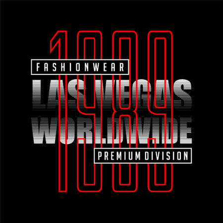 las vegas worldwide fashionwear premium divisionのイラスト素材