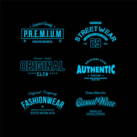 word vector vintage simple design for t-shirのイラスト素材
