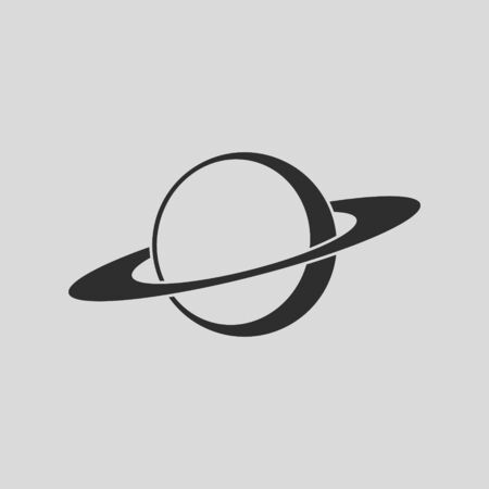 Vector illustration of planet space Icon. Isolated.のイラスト素材