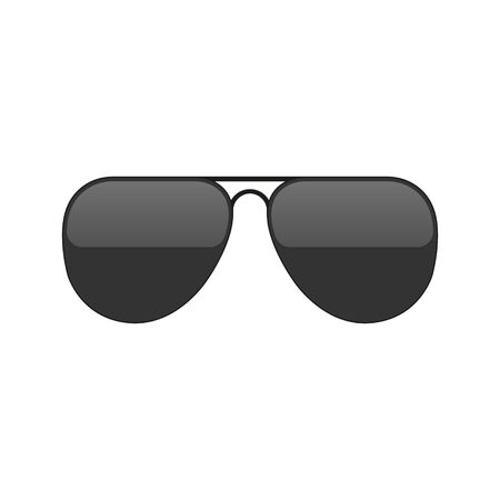 Sunglasses vector illustration on white background. Isolated.のイラスト素材