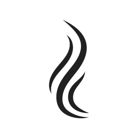 Vector illstration of aroma icon. Flat design. Isolated.のイラスト素材