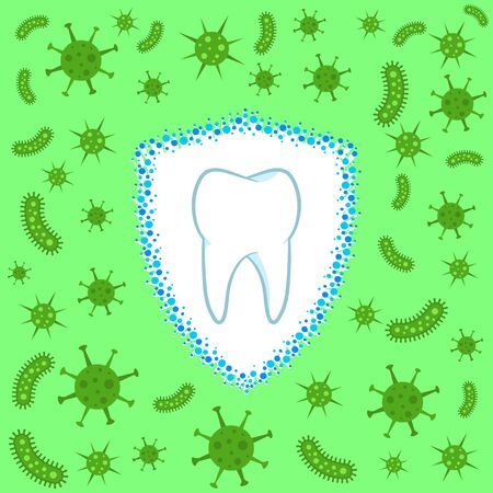 Vector illustration of anti virus pills.のイラスト素材