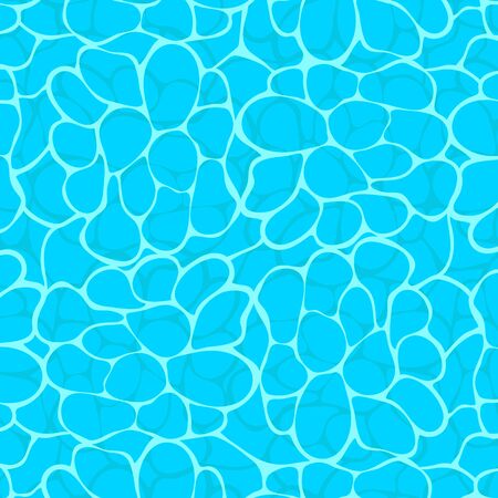 Vector illstration of blue water background.のイラスト素材