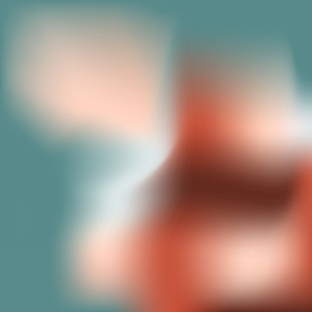 Vector mesh gradient y2k background. Abstract fluid aesthetic illustration. Soft colors red, blue, brown. Trendy design with copy space for text. Vibrant blurry template for social mediaのイラスト素材