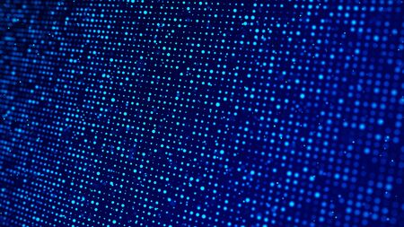 Dust particles. Abstract background of particles. 3d renderingの写真素材