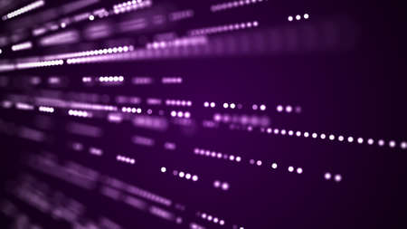 Abstraction composition on a backdrop. Connection structure. Background with connecting triangulars, dots and lines. 3d rendering.の写真素材