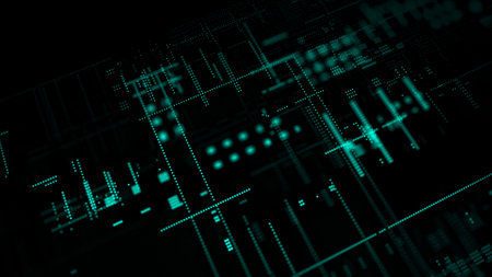 Abstraction composition on a backdrop. Connection structure. Background with connecting triangulars,...