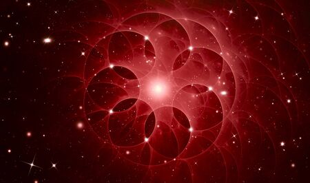 glittery festive fantasyの写真素材