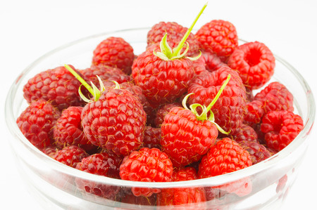 ripe raspberries