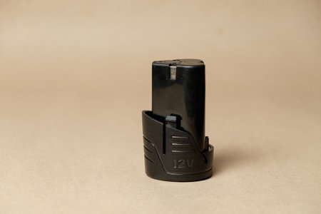 Essential battery for power tools in home renovation projectsの写真素材