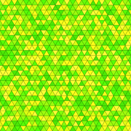 Abstract background with multicolored triangles. Vector illustration.のイラスト素材