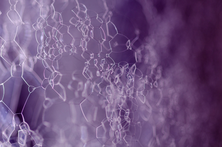 Soap bubbles texture, abstract background