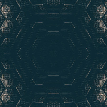 Pattern design for the background. 3d illustration for wallpaper and theme. interior decoration idea. new trendy embroidery and batik concept. mosaic floor. print work for t shirtの写真素材