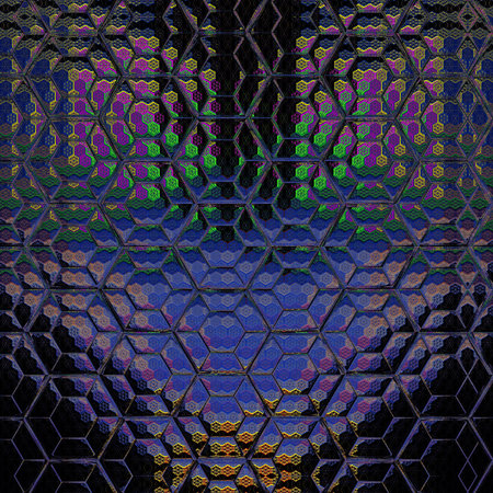 Abstract pattern for the background. embroidery and batik design concept, 3d illustration art for...