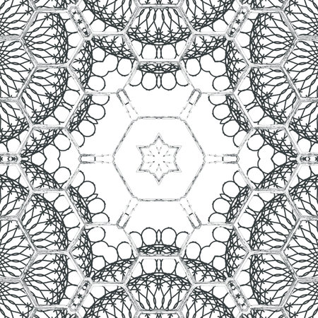 Abstract kaleidoscope background. Beautiful kaleidoscope seamless pattern. Seamless kaleidoscope...