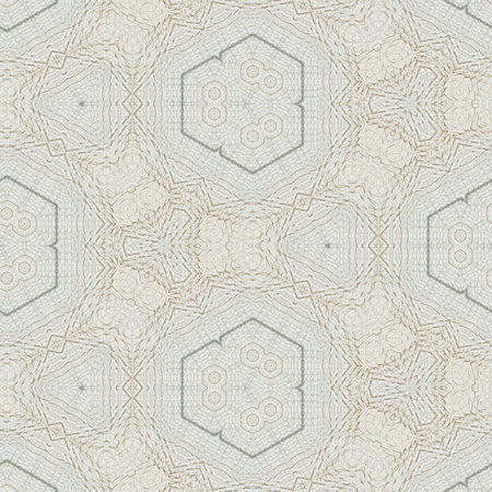 Seamless pattern with decorative ornament. For eg fabric, wallpaper, wall decorations.