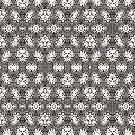 Seamless pattern with mandala. Vintage decorative elements. Hand drawn background. Islam, Arabic,...