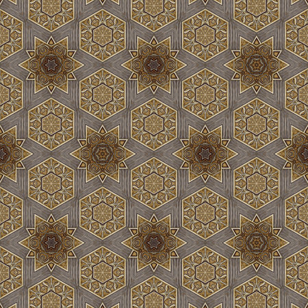 Seamless pattern of arabic ornament. For eg fabric, wallpaper, wall decorations.
