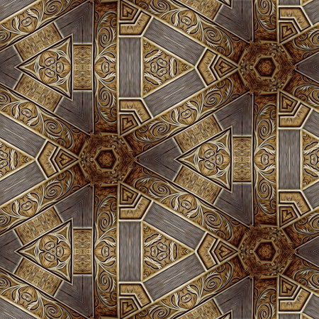 Seamless background pattern. Imitation of a wooden surface.