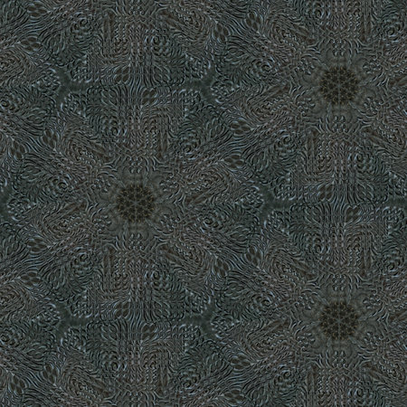 Seamless pattern with symmetrical ornament. For eg fabric, wallpaper, wall decorations.