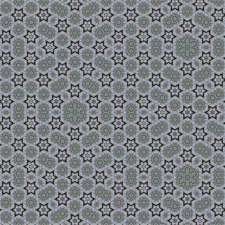 Seamless kaleidoscope pattern, endless texture for wallpaper.