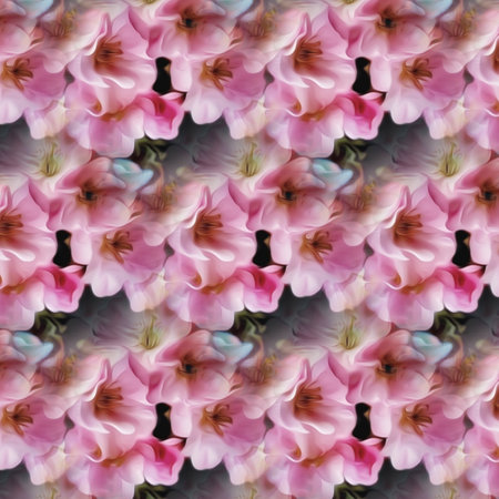 Seamless pattern with flowers. For eg fabric, wallpaper, wall decorations.の写真素材