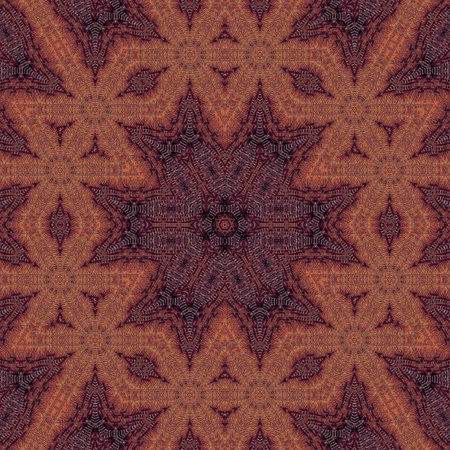 Kaleidoscope of color with beautiful ornamental - Thorough background summary - seamless
