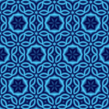 Seamless abstract pattern in blue and white colors. Illustration