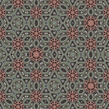 Seamless kaleidoscope pattern. symmetrical kaleidoscope pattern for background