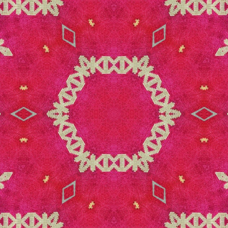 Abstract kaleidoscope background. Beautiful kaleidoscope seamless pattern. Seamless kaleidoscope...