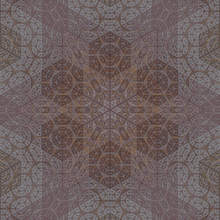 Seamless background pattern. Abstract decorative kaleidoscope fabric design