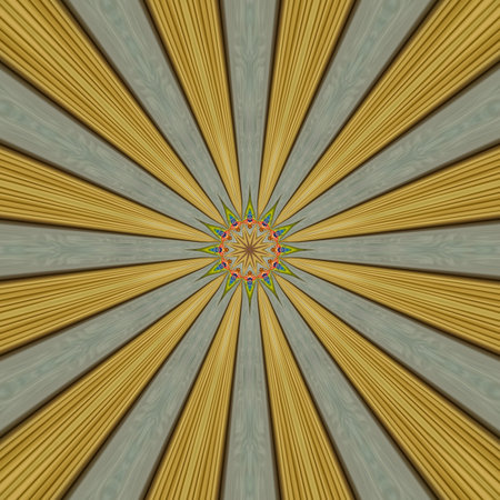 Abstract colorful kaleidoscope background. Beautiful kaleidoscope seamless pattern. Seamless kaleidoscope texture.の写真素材