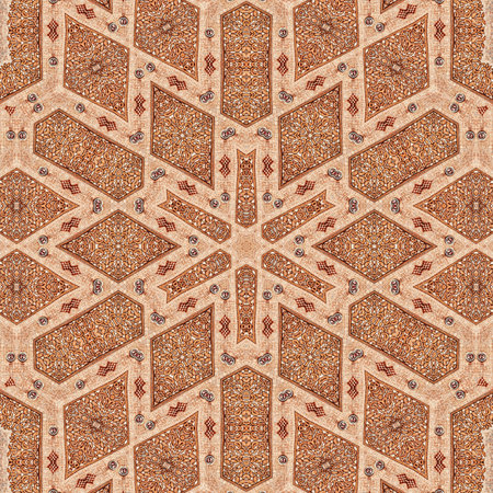 Seamless patterned background in moroccan style. For eg fabric, wallpaper, wall decorations.