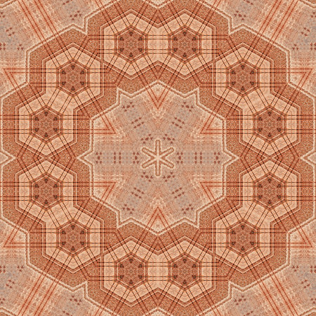 Seamless kaleidoscope pattern. Seamless texture. For eg fabric, wallpaper, wall decorations.