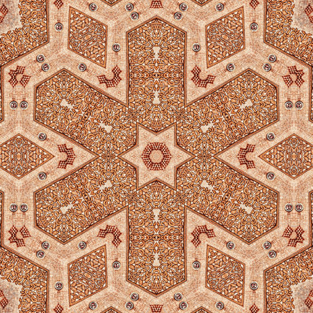 Abstract kaleidoscope background. Beautiful kaleidoscope seamless pattern. Seamless kaleidoscope...