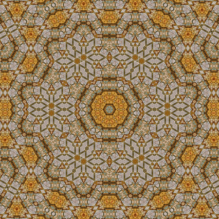 Seamless kaleidoscope pattern. Seamless kaleidoscope texture for background.
