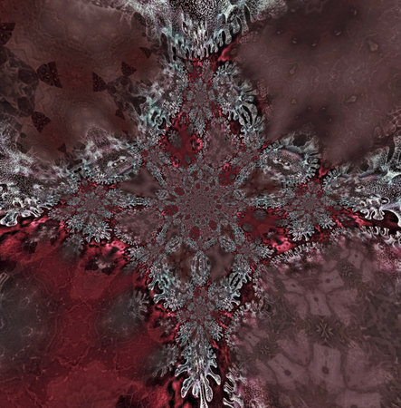 Computer generated fractal artwork for creative art,design and entertainment.の写真素材
