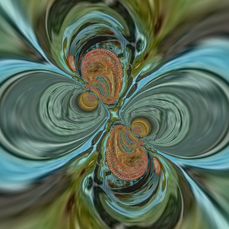 Abstract coloring background of the nature gradient with visual wave and lighting effects