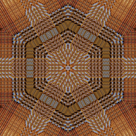 Kaleidoscope of color with beautiful ornamental - Thorough background summary - seamlessの写真素材