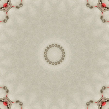 Abstract kaleidoscope background. Beautiful kaleidoscope seamless pattern. Seamless kaleidoscope texture.の写真素材
