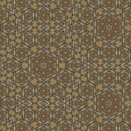Seamless patterned texture. For eg fabric, wallpaper, wall decorations.