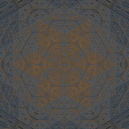 Seamless background pattern. Abstract geometric pattern on the fabric.