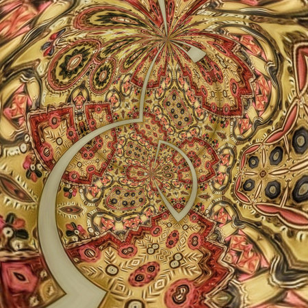 Abstract Computer generated Fractal design. A fractal is a never-ending pattern. Fractals are...