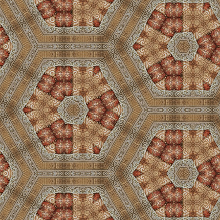 Seamless kaleidoscope pattern. Seamless kaleidoscope pattern for background.