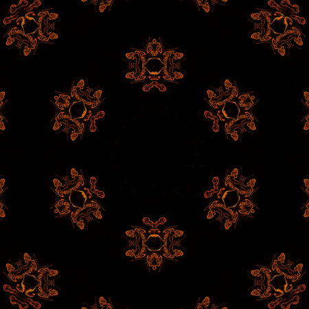 Kaleidoscope seamless pattern. For eg fabric, wallpaper, wall decorations.