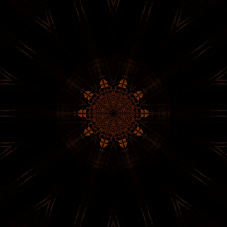 Abstract kaleidoscope background. Beautiful multicolor kaleidoscope texture. Unique kaleidoscope design.の写真素材