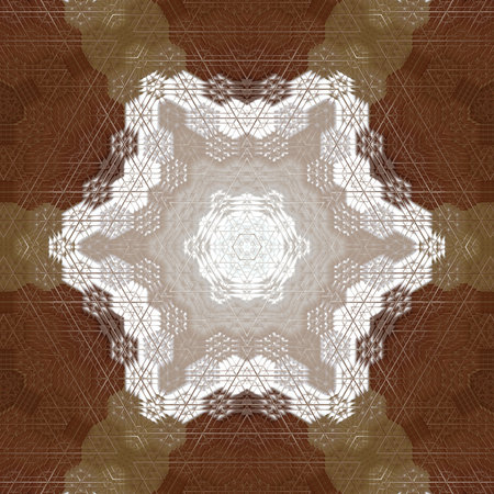 Seamless abstract pattern, symmetrical kaleidoscope symmetrical backgroundの写真素材