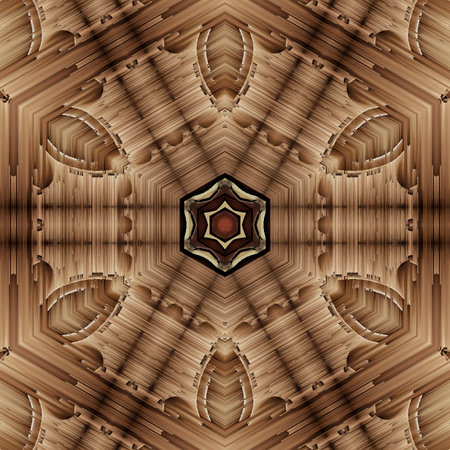 Wooden background. Seamless texture. Computer generated graphics.の写真素材