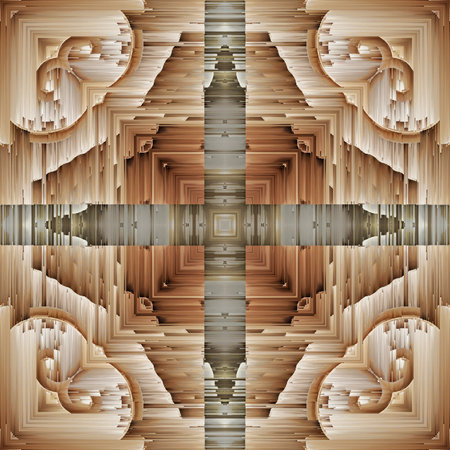 Abstract wooden background. Seamless texture. Vector illustration. EPS 10の写真素材